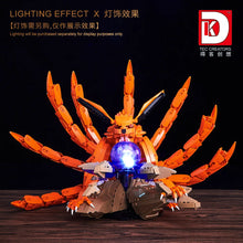 Load image into Gallery viewer, Kurama Nine-Tailed Fox Building Block Model - Naruto Tailed Beast Brick Kit (1480 Pieces)
