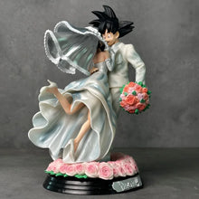Load image into Gallery viewer, Dragon Ball Z Goku and Chichi Wedding Statue - 31cm Bride and Groom Display Figure
