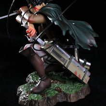 Load image into Gallery viewer, Attack on Titan Levi Ackerman Action Figure - 18cm Premium PVC Collectible Model
