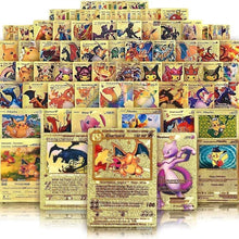 Load image into Gallery viewer, 55pcs Pokemon Cards Gold, Silver, Black Battle Cards
