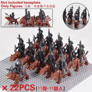 Lord Of The Rings Medieval Military Elven Guard Army Building Block Figures