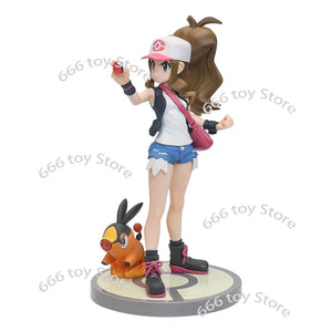 Pokemon Partners Unite: Hilda and Tepig, May and Mudkip, Blue Oak and Eevee, Selene and Rowlet Action Figures