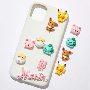 Pokemon DIY Accessories For Phone Cases