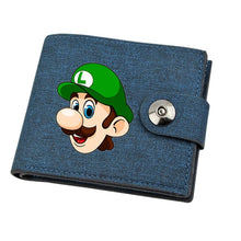 Load image into Gallery viewer, Original Super Marios Wallet Featuring Mario, Luigi, and Yoshi
