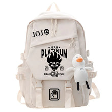 Load image into Gallery viewer, JoJo&#39;s Bizarre Adventure Cosplay Backpack - Student School &amp; Laptop Travel Bag
