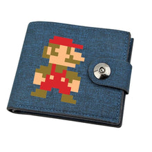 Load image into Gallery viewer, Original Super Marios Wallet Featuring Mario, Luigi, and Yoshi
