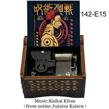 Load image into Gallery viewer, Anime Jujutsu Kaisen Black Wooden Music Box
