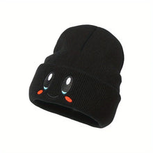 Load image into Gallery viewer, Winter Warm Cartoon Beanies – Big Eye Embroidered Knit Hats for Men &amp; Women
