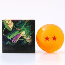 Load image into Gallery viewer, Dragon Ball Z Crystal Star Ball - Single 7.6cm Dragon Ball, 1 to 7 Stars, in Shenron Gift Box
