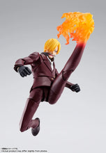 Load image into Gallery viewer, Unleash the Culinary Power: 100% Original In Stock One Piece S.H.Figuarts SHF Sanji Figure
