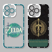Load image into Gallery viewer, The Legend of Zelda Silicone Phone Case For iPhone 11 12 13 14 Pro Max Mini XR XS X 8 7 6 6S Plus SE
