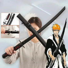 Load image into Gallery viewer, Bleach Character Wooden Katana Cosplay Prop Collection
