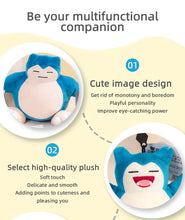 Load image into Gallery viewer, Pokemon Snorlax Plush - Kawaii Stuffed Animal or Backpack Pendant
