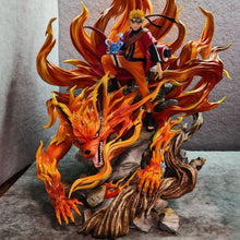 Load image into Gallery viewer, Naruto Sage Mode &amp; Kurama GK Statue - 41cm Nine-Tails Display Figure
