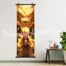 Load image into Gallery viewer, Naruto Shippuden Hanging Wall Scroll - Kakashi, Itachi &amp; Sasuke Canvas Art
