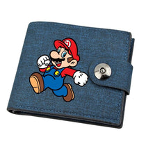 Load image into Gallery viewer, Original Super Marios Wallet Featuring Mario, Luigi, and Yoshi
