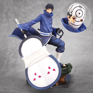 28cm Naruto Battle Version Uchiha Obito Action PVC Figure