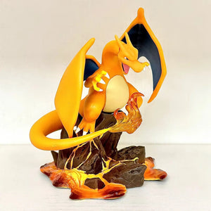 3Pcs/set Pokemon Charizard Charmander Figures