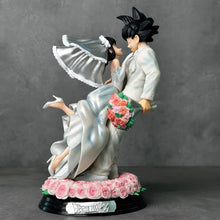 Load image into Gallery viewer, Dragon Ball Z Goku and Chichi Wedding Statue - 31cm Bride and Groom Display Figure
