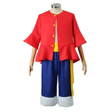 Load image into Gallery viewer, One Piece Monkey D. Luffy Cosplay Costume Version 1
