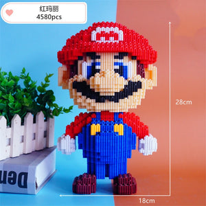 50/35/28cm Super Mario Bros Big Building Blocks
