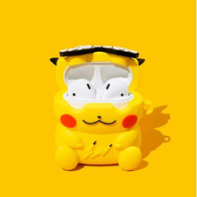 Load image into Gallery viewer, Pokemon Pikachu Sunglass Apple Wireless Earphone
