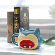 Load image into Gallery viewer, 1300ml Pokemon Ceramic Mug Cup Featuring Snorlax
