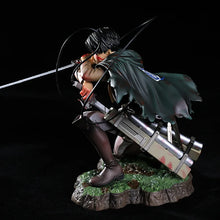 Load image into Gallery viewer, Attack on Titan Levi Ackerman Action Figure - 18cm Premium PVC Collectible Model
