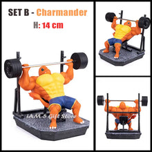 Load image into Gallery viewer, Pokemon Charmander Bulbasaur Squirtle Magikarp Bodybuilding Action Figures
