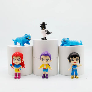 KPop Demon Hunters Figure Set - 12-Piece Collection with Rumi, Mira, Zoey & More