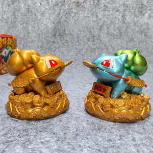 Pokemon Bulbasaur Lucky Fortune Golden Toad