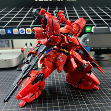 Load image into Gallery viewer, Sazabi MSN-04 RG 1/144 Gundam Model Kit - Char's Mobile Suit Snap-Fit Figure with Water Decals
