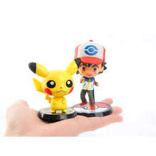 Load image into Gallery viewer, 6pcs/set Pokemon Pikachu, Mew, Meowth, Squirtle, Charizard, Team Rocket Action Figure Toys
