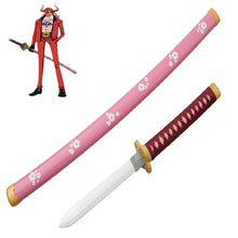 Load image into Gallery viewer, One Piece Red-Haired Shanks Gryphon Wooden Sword Cosplay Prop
