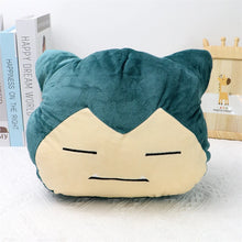 Load image into Gallery viewer, Kawaii Pokemon Eevee, Snorlax, Jigglypuff, Psyduck Plush Pillow
