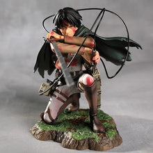 Load image into Gallery viewer, Attack on Titan Levi Ackerman Action Figure - 18cm Premium PVC Collectible Model
