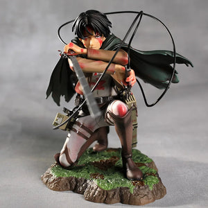 Attack on Titan Levi Ackerman Action Figure - 18cm Premium PVC Collectible Model