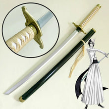 Load image into Gallery viewer, Bleach Character Wooden Katana Cosplay Prop Collection
