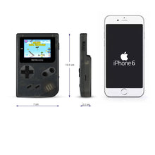 Load image into Gallery viewer, Retro Mini: Portable Pocket Game Emulator Console with 2-Inch Screen and 1169 Games - Perfect Gift for Kids!
