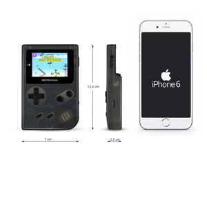 Retro Mini: Portable Pocket Game Emulator Console with 2-Inch Screen and 1169 Games - Perfect Gift for Kids!