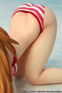 12cm Sword Art Online Asuna Sexy Stripe Swimsuit Figure