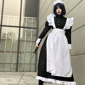 Jujutsu Kaisen Women Maid Outfit Lolita Style Cosplay Costume