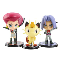 Load image into Gallery viewer, 6pcs/set Pokemon Pikachu, Mew, Meowth, Squirtle, Charizard, Team Rocket Action Figure Toys
