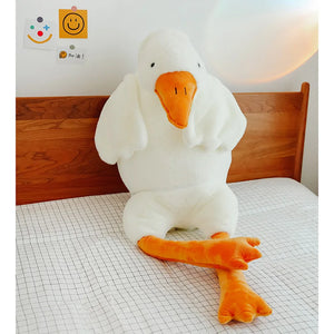 190cm Big White Goose Pillow Stuffed Toy