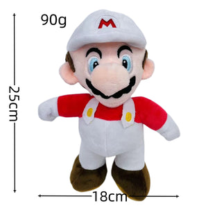 25cm Super Mario Bros Luigi Mario Plush Dolls