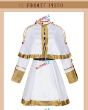 Load image into Gallery viewer, Frieren Cosplay Costume - Frieren: Beyond Journey's End White and Gold Mage Outfit
