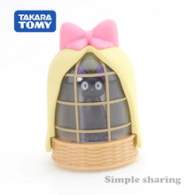 Load image into Gallery viewer, Takara Tomy Ghibli Collectible Figure - Kiki&#39;s Delivery Jii in the Basket
