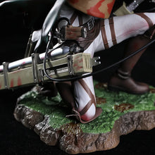 Load image into Gallery viewer, Attack on Titan Levi Ackerman Action Figure - 18cm Premium PVC Collectible Model
