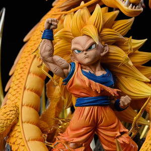 15cm Dragon Ball Z Son Goku GK SSJ3 DBZ Super Saiyan 3 Figure