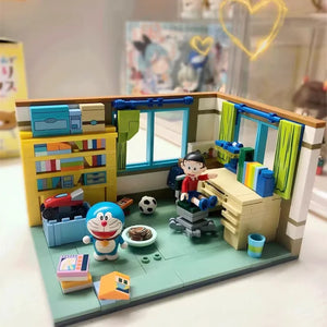 Doraemon Nobita Nobi's Room Building Blocks